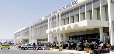 CretaCarHire location at Heraklion Airport